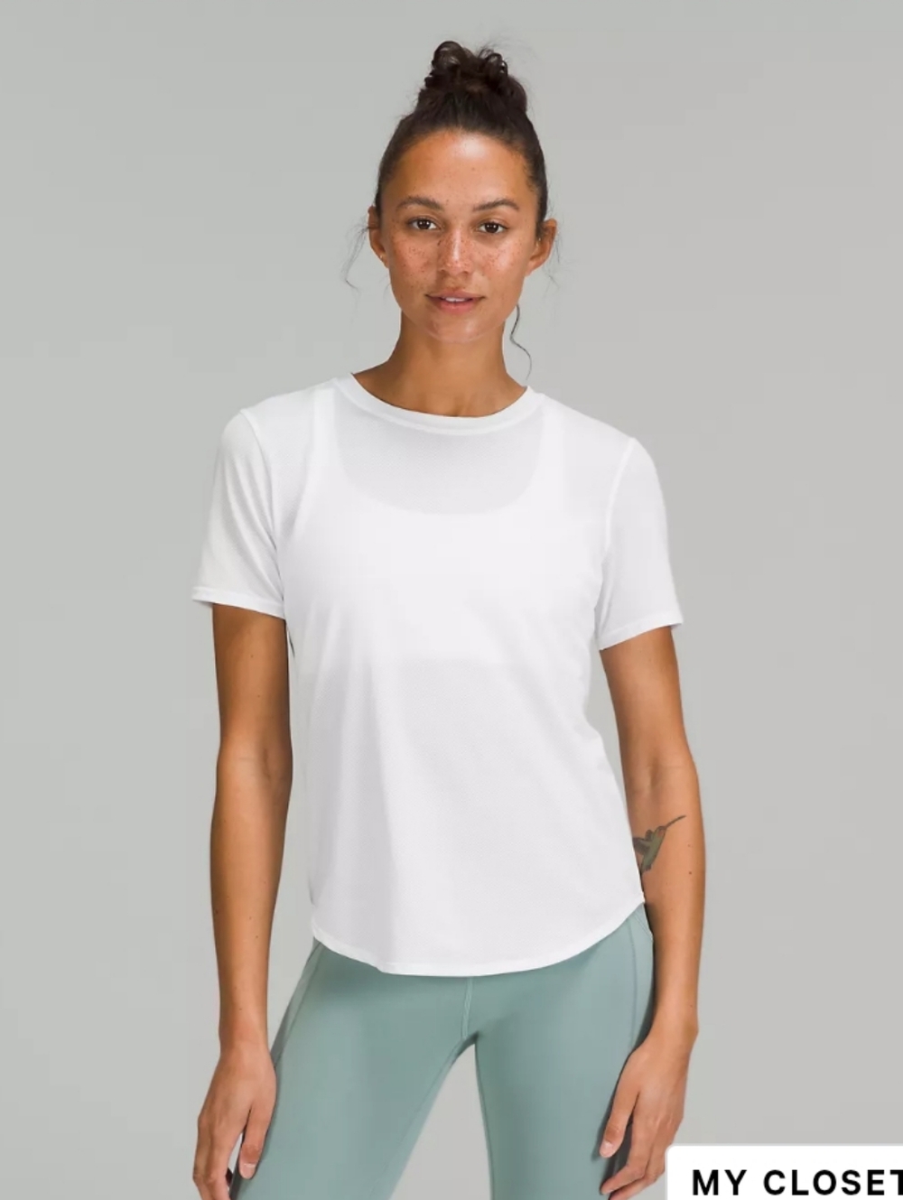 lululemon athletica White Short Sleeve Tee